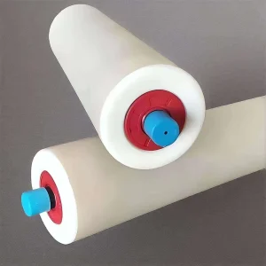 Fire Resistant Durable Nylon Transition Conveyor Roller for Energy Mining Easy to Clean Customizable Dimensions