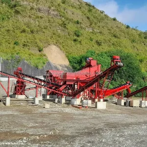 Fixed Crushing Plant for Granite Basalt Limestone 100-300TPH Stationary Jaw Crusher Cone Crusher Vibrating Screen