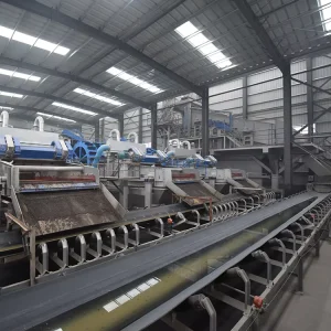 Fixed Mining Tripper Belt Conveyor Motor High Capacity 100-3500t/h Durable 650-2000mm Width 1.25-3.15m/s Speed For Aggregate