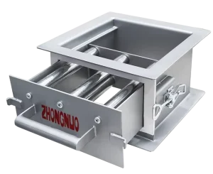 Flange Housed Drawer Type Iron Remover Permanent Magnetic Separator