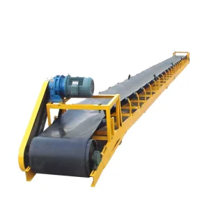 Flat Belt Conveyor Machine for Stone and Sand
