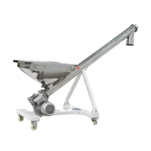 Flexible Screw Conveyor Auger Feeder for Powder and Granules with Hopper