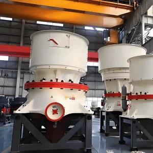 Floating Main Shaft Cone Crusher PLC Automatic Cone Crusher Low Wear Equipment for Hard Rock Secondary Fine Crushing