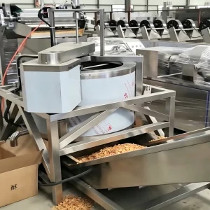 Food Grade Commercial Small Continuous Centrifugal Vegetable Dewatering Machine for Industrial Food Waste Processing
