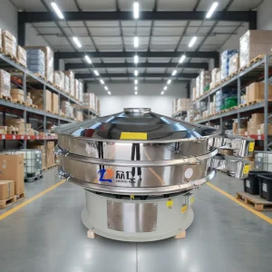 Food Industry Motor Driven High Efficiency Powder Vibrating Screen Shaker Machine for Fine Screening