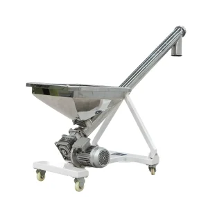 Food Processing Seasoning Powder Feeding System Grain Seeds Inclined Screw Conveyor