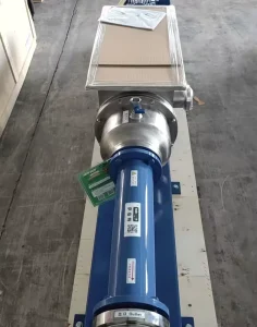Food-grade Stainless Steel Single-screw Hopper Pump (1.5 HP Fully Automatic Control) for Transferring Fruit Pulp