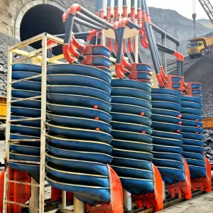 For Mineral Processing High Recovery Gravity Spiral Chute Equipment Mining Spiral Separator