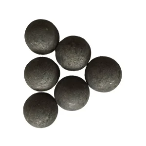 Forged Grinding Steel Ball Consistent Round Shape Reduce Liner Wear for Gold Mine Concentrator Ball Mill Equipment