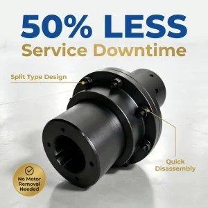 Forged Steel Drum Gear Coupling High Torque Heavy Duty Flexible Shaft Connector for Mining Crane Machinery