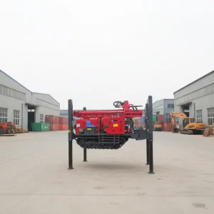 Full Hydraulic Diesel Engine Crawler Mounted Drill Rig Portable Top Drive Rotary Drilling Machine for Deep Water Well