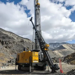 Full Hydraulic Diesel Powered Gold Rig Geotechnical Drill 1200mm Capacity 370 1200m Depth Drilling Exploration Machinery