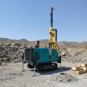 Full Hydraulic Diesel Rotary Drilling Rig with Max 100m Depth for Geological Survey & Mineral Exploration