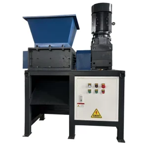 Fully Automatic and Efficient 300 Type 3kw Industrial shredder High performance shredder for Crushing Tires and Plastics