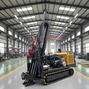 Fully Hydraulic Diesel Diamond Core Drilling Rig Motor Exploration Geological Gold Mining Samples 1200m Drilling Depth