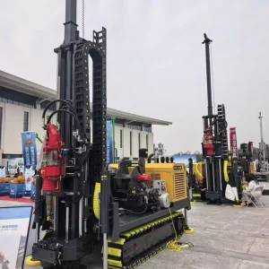 Fully Hydraulic Diesel Diamond Drill Rig with Motor 75mm Drilling Diameter 1200m Depth for Gold Geological Mining Exploration