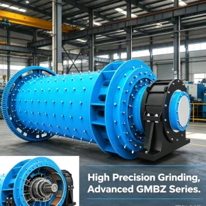 GMBZ Series Rod Mill Mining Machinery Rolling Bearing Support Stable Operation for Metal Nonmetal Ore Grinding
