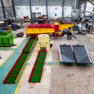 GMTS1555 Sand Gravel Trommel Screen Rotary Drum Classifier Placer Gold Washing Plant Industrial Gravel Separator Mineral Sifter