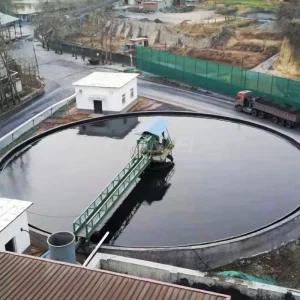 GX 15 Mining Gravity Thickener Wastewater Treatment Sludge Thickener Tank with AC Motor 7.5KW 15000mm Diameter