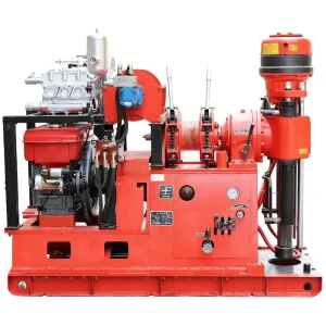 GXY-260 (Hydraulic Chuck Type/with Mud Pump/winch-equipped) Drilling Rig – Rock Formation Coring Drilling Rig Water Drilling