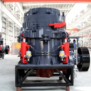 GYS400 Hydraulic Cone Crusher 200kw, Max Feeding 190mm, 6 Cavity Options for Fine Crushing in Mining and Construction