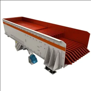 GZT-1148 Grizzly Vibrating Feeder Pre Screening Stone Ore Feeding Equipment for Quarry Crushing Production Line