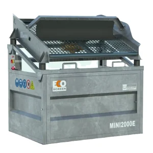 Galvanized Linear Soil Screen Sand Gravel Separating Machine Compost Screener with Engine and Gearbox up to 60TPH Capacity