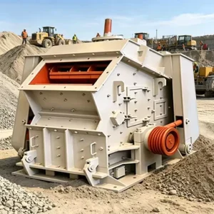 Garnet Powder Impact Crusher Wear Resistant Even Discharge for Stone Pre Grinding Crushing in Urban Construction Waste Recycle