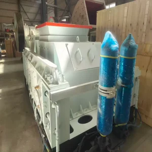 Gearbox Equipped Automatic Stable Reliable Double Roll Toothed Crusher of Long Life in Ore Mineral Marble Stone Rock Processing