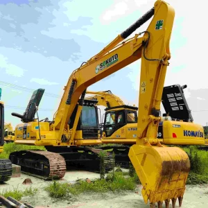 Genuine Japanese Komatsu PC220 PC200 PC350 400 and PC450 Used Excavators for Sale in Good Condition