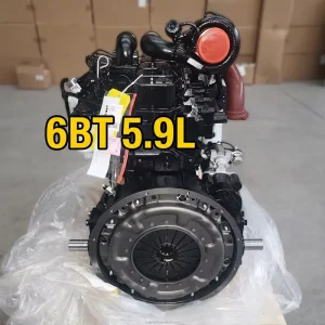 Genuine New 6 Cylinder 4 stroke Diesel Engine for Commercial Truck 6BT 5.9L with Pump Motor ISO 9001 Certified