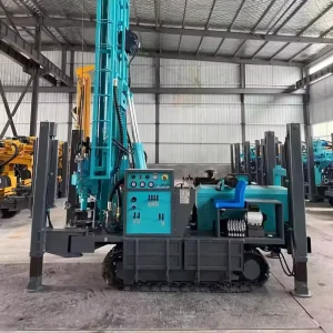 Germany Technology FY450 Hydraulic Water Well Drilling Rig 450m Depth 70kw ISO CE Certified Stainless Steel Casting