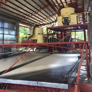 Ghana 100 500TPD Motor Driven Gravity Gold Washing Plant Complete Set with Low Maintenance Cost