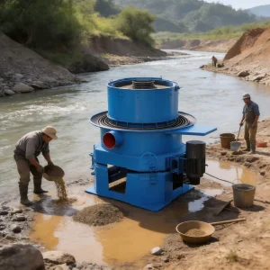 Gold Centrifugal Concentrator Mineral Separator Gravity Separation Equipment for Gold Tungsten Tin Ore Extraction