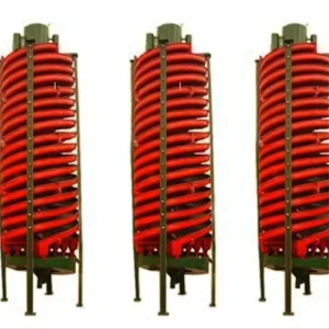 Gold Equipment Fiberglass Gravity Spiral Chute Separator for Sand Placer Alluvial Gold