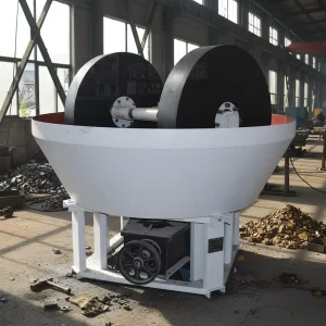 Gold Mine Wet Grinding Machine 1200 Type Ore Processing Equipment with Motor 0.5t h Capacity