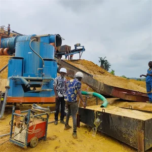 Gold Mining Equipment Centrifugal Concentrator with Bearing Core Components Energy Saving 2-3t/h Capacity