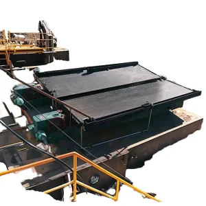 Gold Mining Equipment Gravity Mineral Separator 6-S Shaking Table 8t/h Capacity 1 Year Warranty for Sale in Zambia
