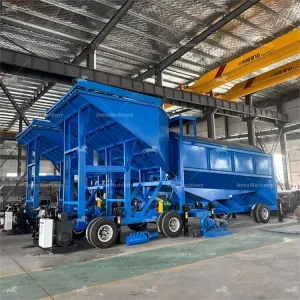 Gold Mining Equipment Mobile Gold Trommel Screen for Gold and Ore Sorting