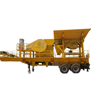 Gold Mining Equipment Mobile Stone Crusher Machine