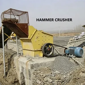 Gold Mining Equipment Portable Hammer Crusher Machine