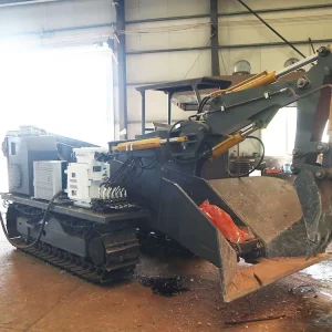 Gold Mining Equipment Rock Loader Source Factory Price Underground Tunnel Mucking Loader Coal Mine Dig Slag Machine