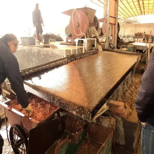 Gold Mining Equipment Shaking Table Rutile Concentrate Enrichment