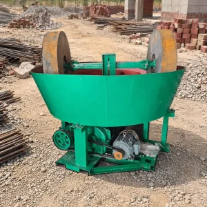 Gold Mining Equipment Wet Mill Amalgamating Mill for Hard rock Gold Ore Gold Ore Grinding Mill Gold Milling Machine