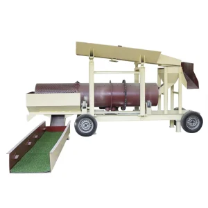 Gold Mining Plan Small Gold Washing Machine Mini Mobile Gold Trommel for Sale