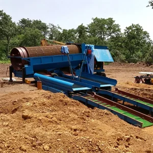 Gold Mining with Complete Gold Processing Production Line and Small Gold Ore Washing Equipment