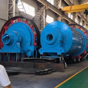 Gold Ore Ball Mill AC Motor Metallurgical Mineral Processing Grinding Equipment Large Industrial Intermittent Ball Mill 1-25t/h