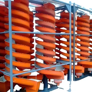 Gold Ore Concentrator Processing Production Plant Steel Spiral Chute for Heavy Mineral