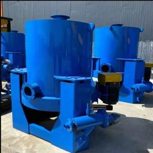 Gold Ore Separation 100 TPD Gold Processing Plant Mineral Washing Centrifugal Concentrator Bearing 10 40t h Capacity