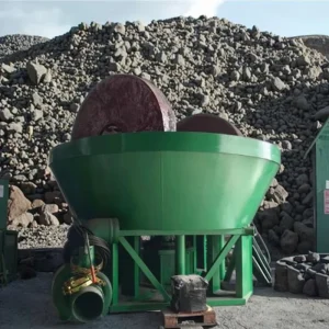 Gold Ore Wet Disc Grinding Mill 1400 with Gearbox Motor & Bearing 3-5 T/H AC Motor Mining Equipment Overflow Type